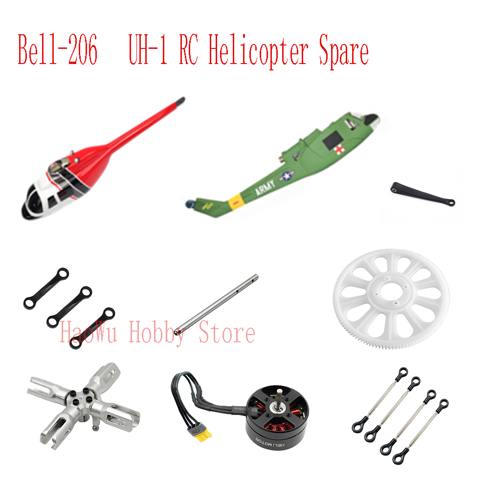 Flywing bell206 UH1 Bell-206 U - Rc Helicopter Coaxial avis et prix
